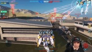 New BUFFED Robot: SERAPH on War Robots Test Server Gameplay WR