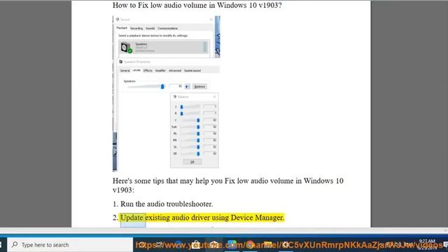 Fix low audio volume in Windows 10 v1903 смотреть онлайн