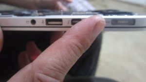 Macbook Pro - вид изнутри