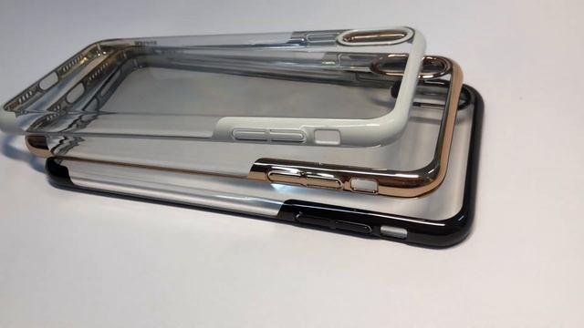 Ốp lưng XS MAX - Baseus Glitter trong suốt viền màu смотреть онлайн