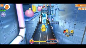 Minion rush Disco golden ticket costume minion Back to the 80 special mission BUBBLE INVASION