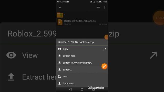 HOW TO EXTRACT AND INSTALL AN XAPK FILE TO APK USING ZARCHIVER.