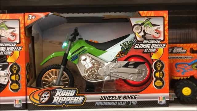 Road Rippers Wheelie Bikes Kawasaki KLX 140 смотреть онлайн