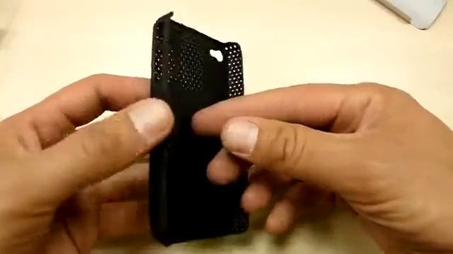 Защитные пластиковые дело на iPhone 4 - черный смотреть онлайн