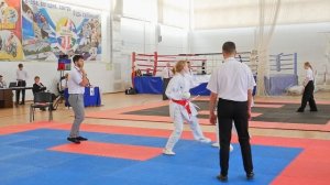 Каратэ шотокан. Кумитэ сёбу-санбон. Первенство Краснодарского края по всестилевому каратэ.