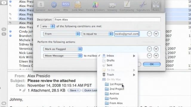 Apple Mac Quick Tips Email Rules смотреть онлайн