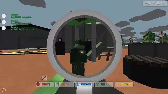 Выжывание в 2 мя XP-Unturned Lp Ходячие мертвецы№2