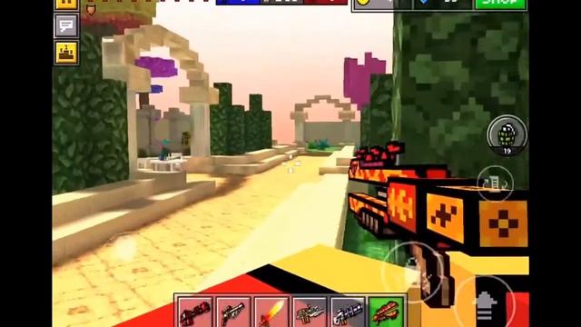 TRAMPOLINE PARK! - Pixel Gun 3D смотреть онлайн