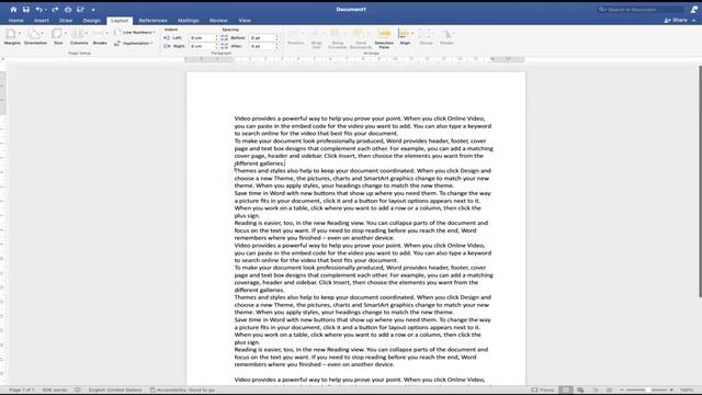 #6. Page Layout Tab - Full Tutorial  II  Microsoft Word 2024 II #beltron#dataentryoperator