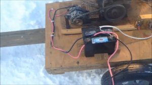 5 Hp Tecumseh Alternator-Inverter Generator [Running]