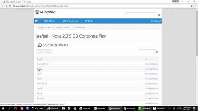 How to Manage Database in Windows Hosting Panel (Bangla Tutorial) by Alpha Net смотреть онлайн