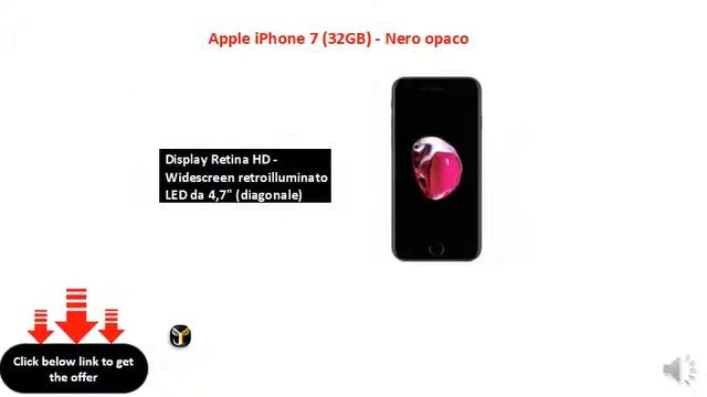 Apple iPhone 7 (32GB) - Nero opaco смотреть онлайн