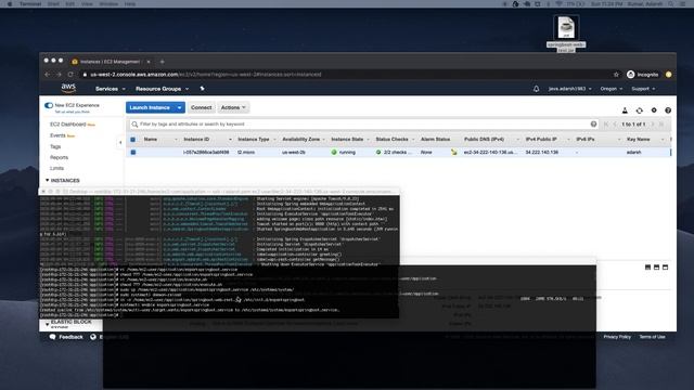 ESpark Adarsh Aws Springboot application as a Os service & autostart Os Service смотреть онлайн