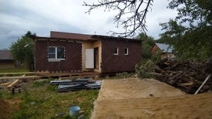 Перенос каркасного дома 6х12,5 м
