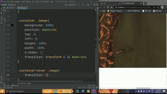 Creating an animated Profile Card Using HTML & CSS | Web Development | The Inside Codes