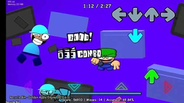 Recycle Bin diamond edition psych engine 0.6 .3 FNF смотреть онлайн