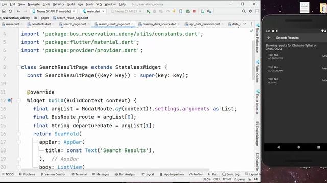 10.  Flutter with Spring Boot-Consumer and Future Builder