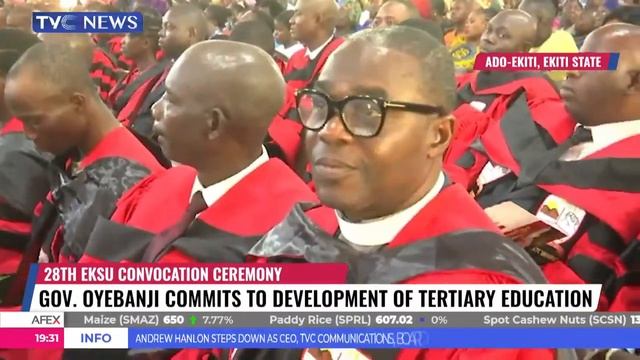 Ekiti State Governor Expresses Commitment To Develop State's Tertiary Education смотреть онлайн