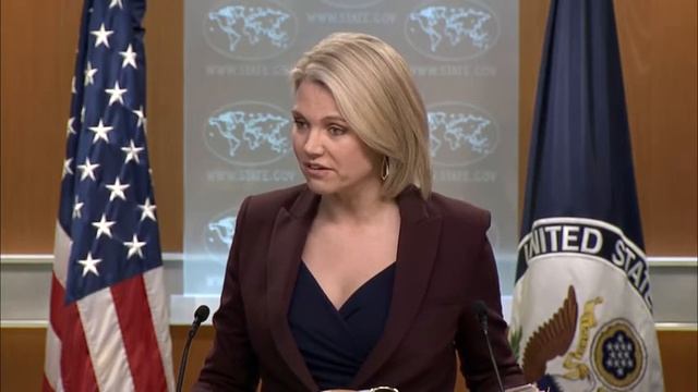 DEPARTMENT OF STATE BRIEFING *Heather Nauert 2/22/2018 смотреть онлайн