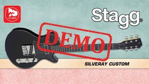 Электрогитара STAGG SVYCST - демонстрация звучания