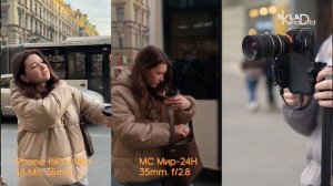 iPhone 15 Pro Max с объективом Sony E mount