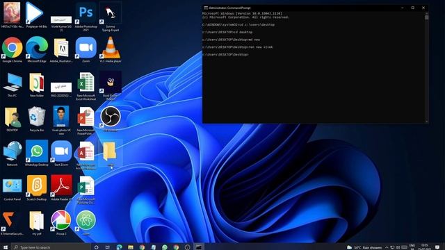 Basic CMD commands for windows 10