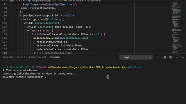 Cross Platform with Flutter: Windows Build