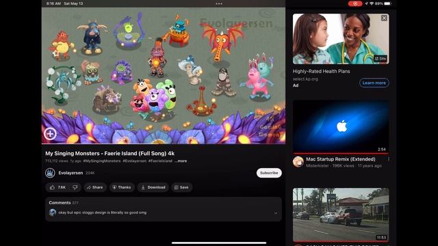 Farrie Island with my singing monsters video and windows xp audio смотреть онлайн