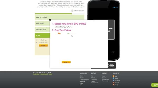 How to create HTML APP | AppsGeyser
