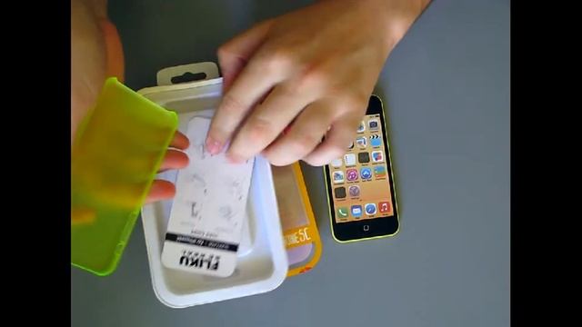 Чехол для iPhone 5C Fliku Slim Case Yellow смотреть онлайн