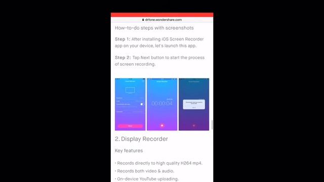 Screen recorder for iPhone смотреть онлайн
