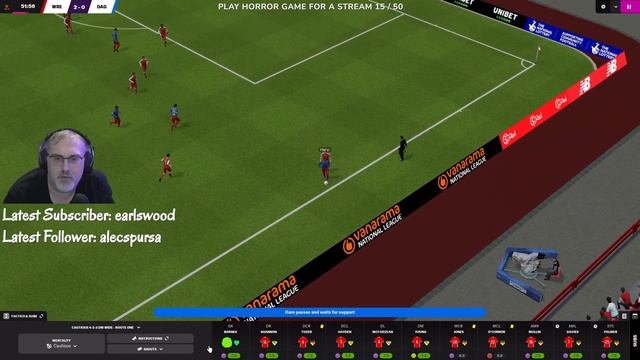 FootballManager EP7 WREXHAM vs DAG RED