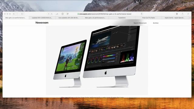 FCPRadio TV 2019 iMacs, updated iMac Pros смотреть онлайн