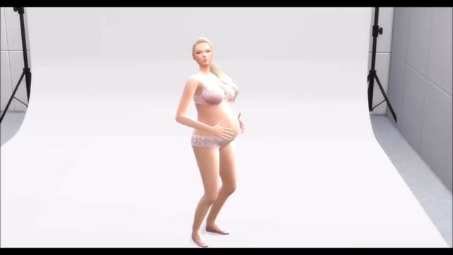 Sims 4 Barbie (Prt 6) Pregnant with Twins! Belly Progression Week by Week смотреть онлайн