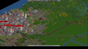 OpenTTD Продолжаю развивать ж/д