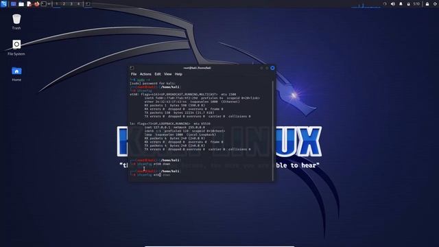 Kali linux me MAC address kaise change kare | How to change mac address in kali linux смотреть онлайн