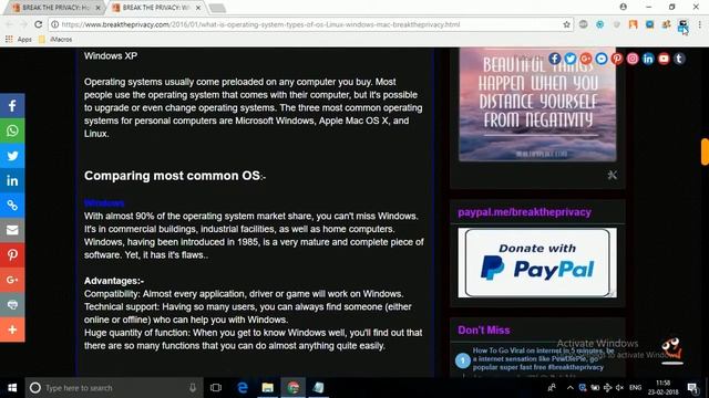What is operating system types of OS understanding Linux, Windows and Mac  #breaktheprivacy смотреть онлайн