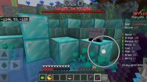 Apple MC SMP public 24/7New minecraft public smp ip port 😎  java+pe 24/7 online 🔥