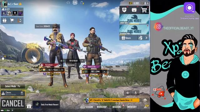 New Map KARAKIN is here❤ || Chill Stream solo v sq.... maybe || XpZ Beast || Road to 300 subs 🔥🔥 смотреть онлайн