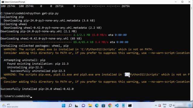 SOLVED: PIP is not recognized as an internal or external command (2024)