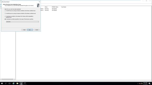 configuring DNS Application Partition in Windows Server 2016 смотреть онлайн