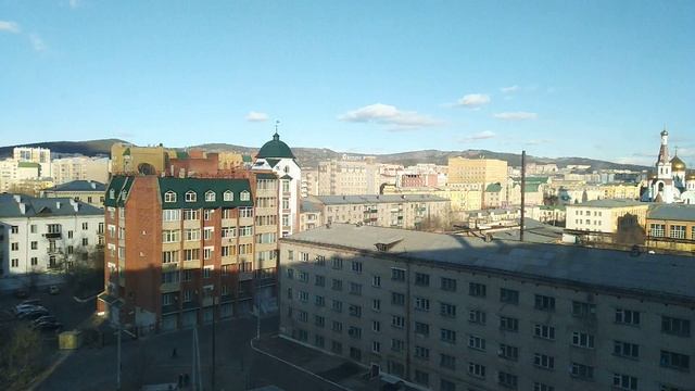 Time Lapse с видом на г.Чита. смотреть онлайн