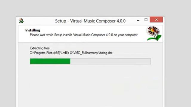 Windows: Virtual Music Composer installation procedure смотреть онлайн