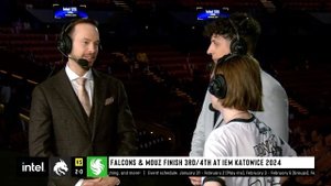 donk interview after Spirit going into final of IEM Katowice