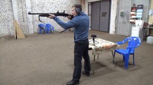 Бекас Авто ВПО 201М стрельба с рук 50 метров