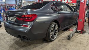 Полная аппаратная замена масла в АКПП BMW 7 G11 ZF 8hp95