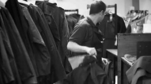 Ремонт вощеных курток Barbour самим призводитем