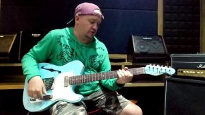 Vintage V72 ReIssued Telecaster. Голубая мечта! Обзор.