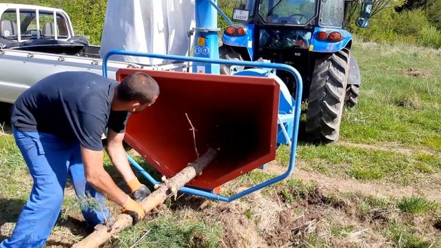 Laimet HS21A тракторна дробилка за чипс смотреть онлайн