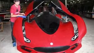 Пацан сделал суперкар из мусора! Самодельные автомобили и авто самоделки лучши